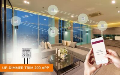 UP-Dimmer trim 200 – jetzt noch smarter mit der neuen App!