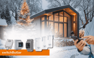 ELBRO switchButler – LTE-Fernwirksystem über SMS, Anruf und E-Mail für Gebäude-, Industrie- und unbeaufsichtigte Anlagen