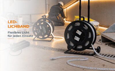LED-Lichtband für die Baustelle: Flexibles Licht für jeden Einsatz